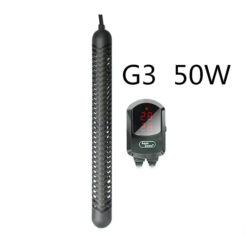 G3 50W Aqua Zonic Titan сверхмощный подогреватель для аквариума ЖК-дисплей Аквариум Пруд для рыб водонагреватель автоматический термостат 600 Вт 800 Вт 1000 Вт 1200 Вт - Цвет: G3 50W