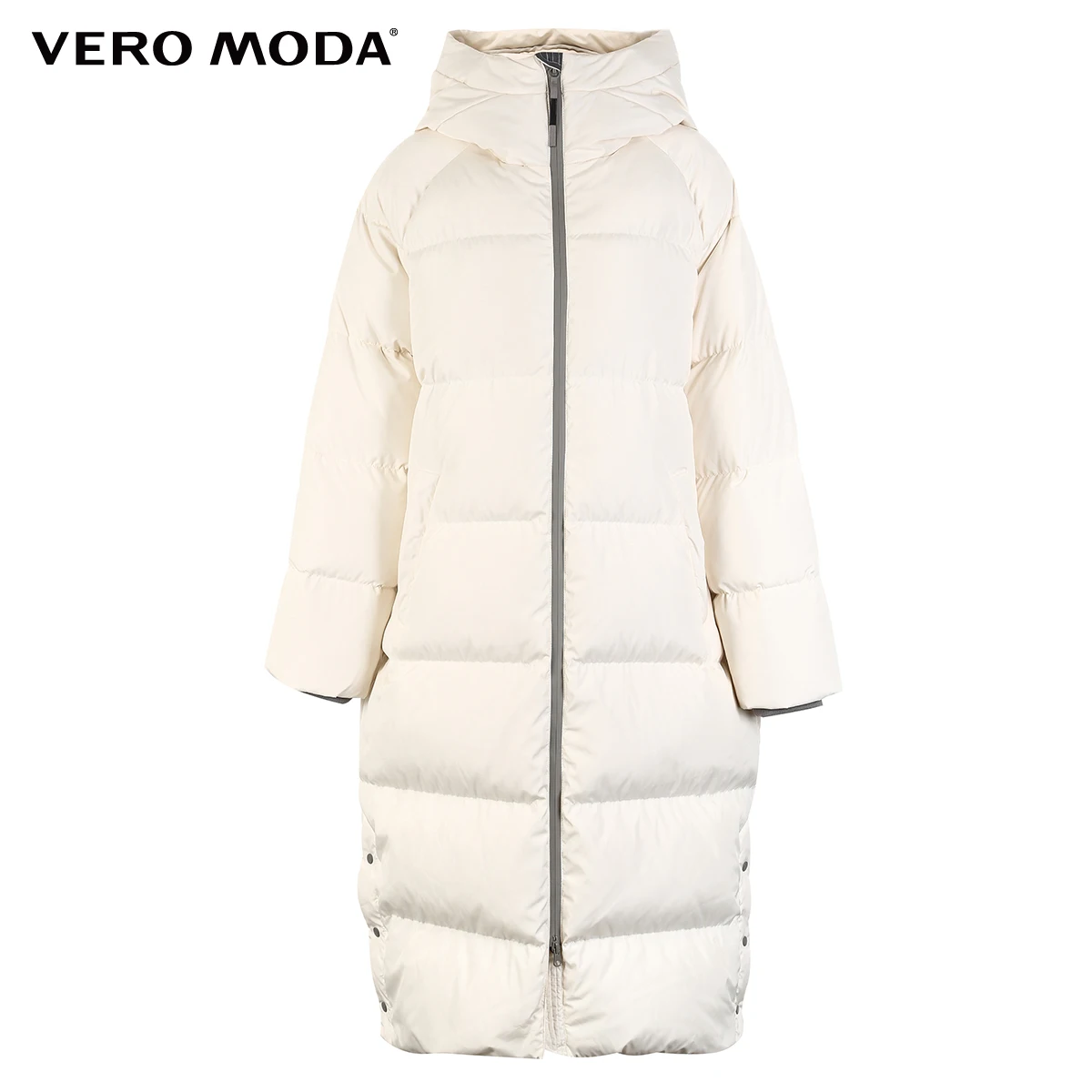Vero Moda пуховик пуховик женский женский парка женская зимняя куртка для женщин длинный пуховик с капюшоном | 318412527