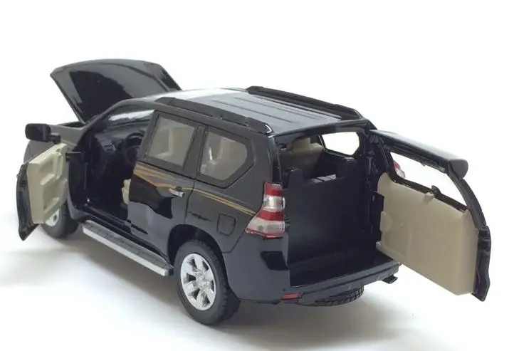 1:32 Автомобильные Игрушки из сплава высокая имитация Toyota LAND CRUISER PRADO металлические