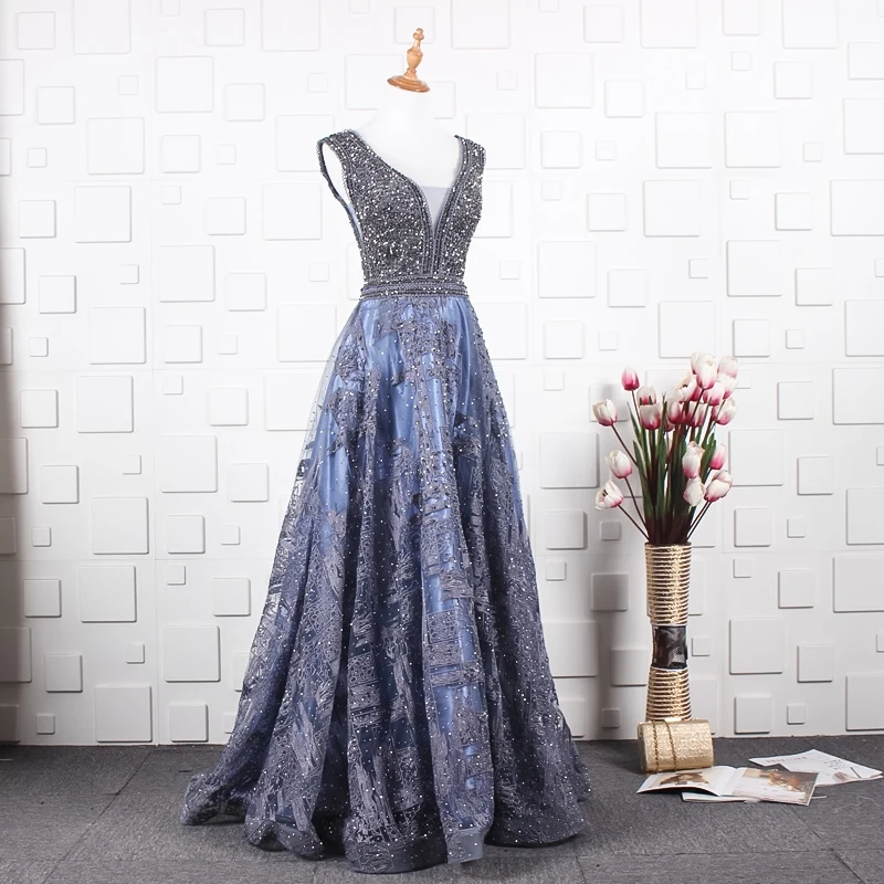 JANCEMBER vestido праздничная иллюзия v-образный вырез открытая спина молния сзади