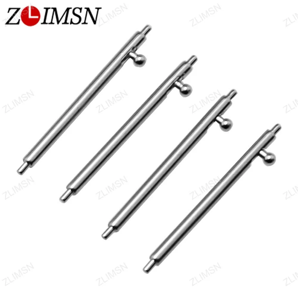 ZLIMSN 4 шт. одинарные открытые быстроразъемные Пружинные стержни серебристые из