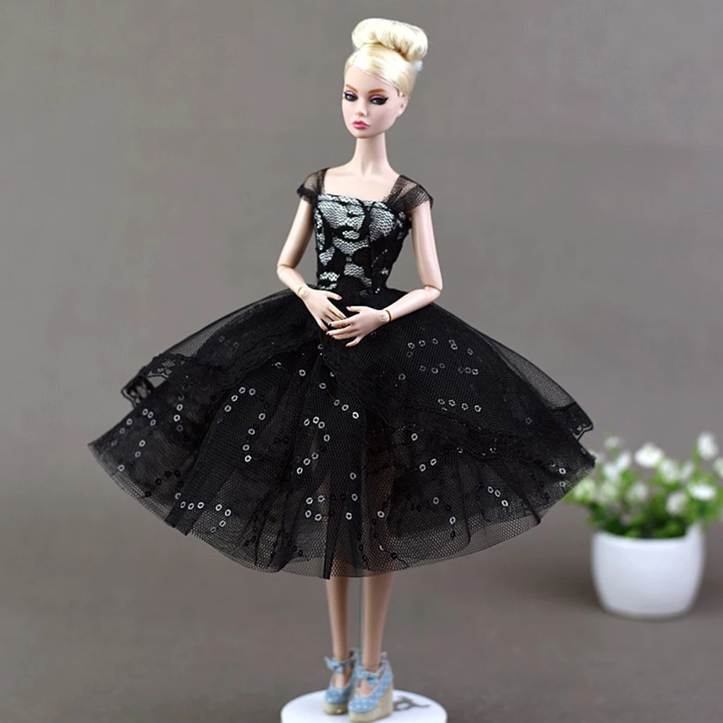 Стильная модель 1/6 BJD свадебное платье с кукольным платьем вечернее Нижняя юбка