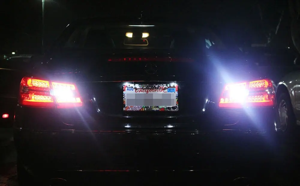 

2pcs High Power 921 T15 Cree Chip White/Red/Yellow 6000K 600lm Car Led Backup Reverse Projector Lens Light Bulbs
