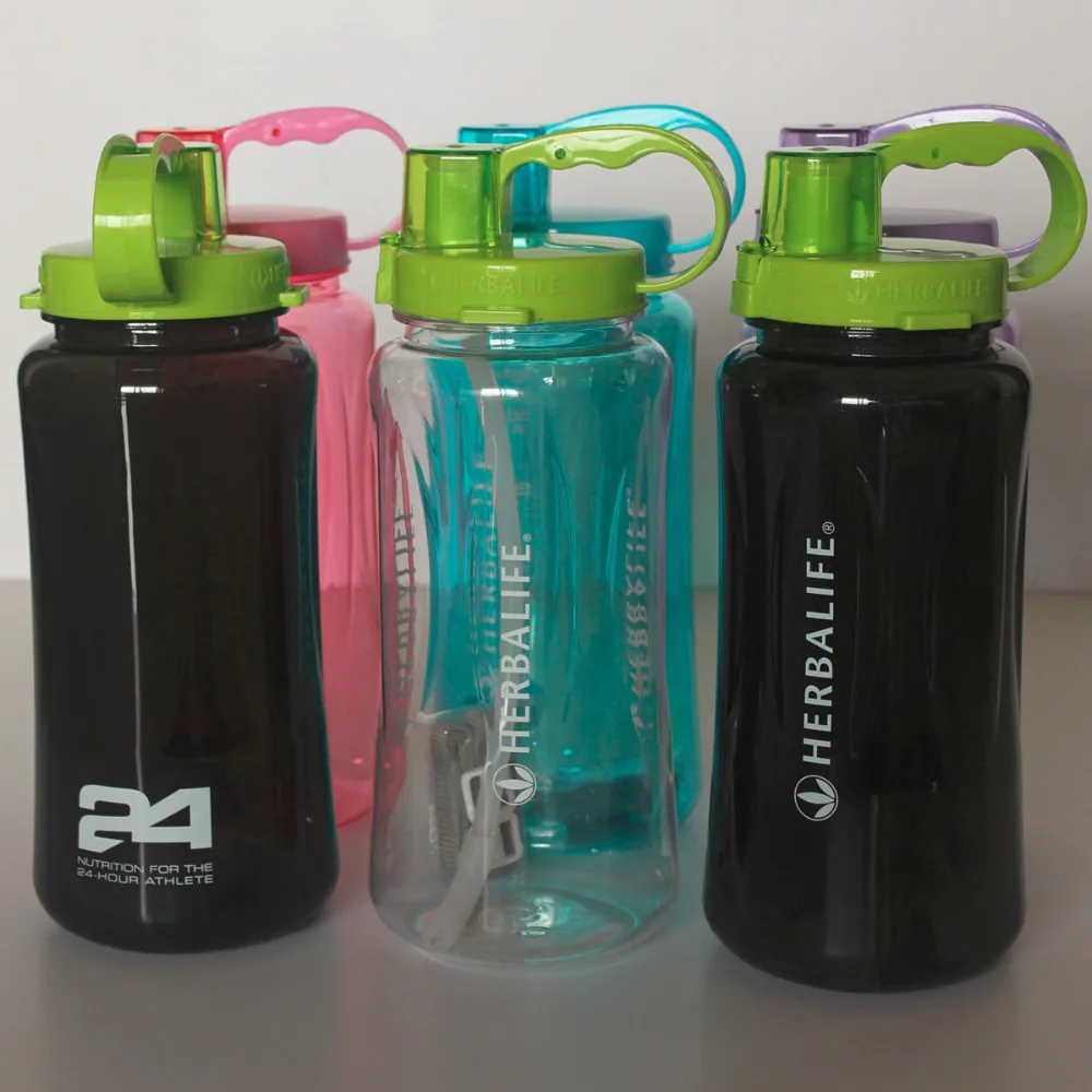 Спортивная бутылка для воды Herbalife 1000 мл/32 унции 2 л без БФА 24 часа|Бутылки воды| |