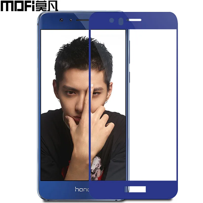 Для Huawei honor 8 стекло закаленное MOFi оригинал для Защита экрана полное покрытие