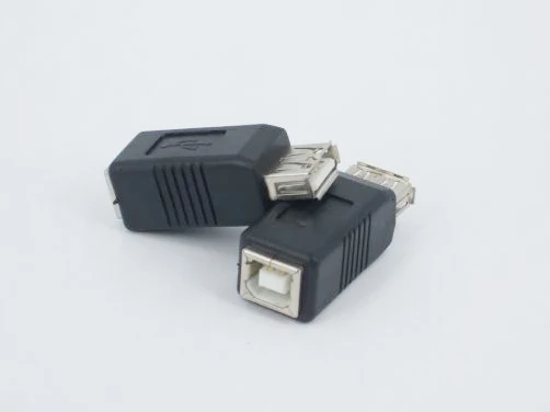 50 шт. USB2.0 A female to B male принтер конвертер разъем адаптера USB 2 0 коннектор|Коннекторы и