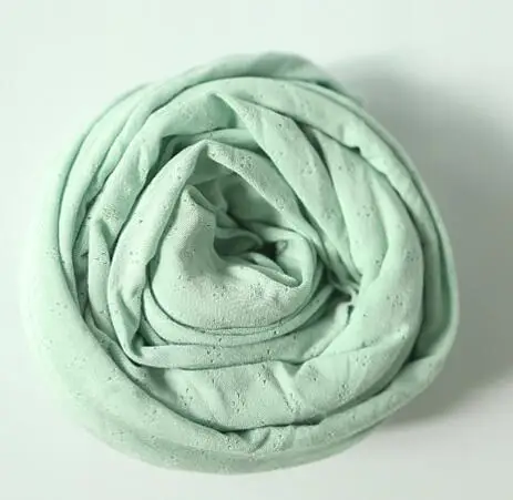 green wrap only Хлопок Новорожденный-фотография-реквизит обертывание+ повязка на голову эластичный вязаный обертывание s одеяло requisiten babyshooting детский гамак реквизит наполнитель - Цвет: green wrap only