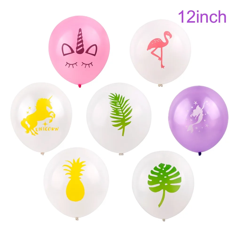 Латексные воздушные шары PATIMATE золотые фламинго для детского душа единорог