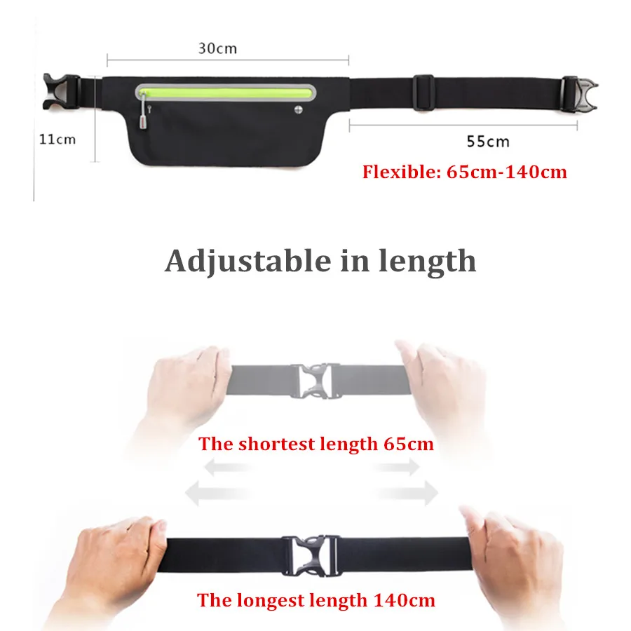 6 5 дюймов Спортивная поясная сумка для Xiaomi Redmi Plus чехол водонепроницаемый