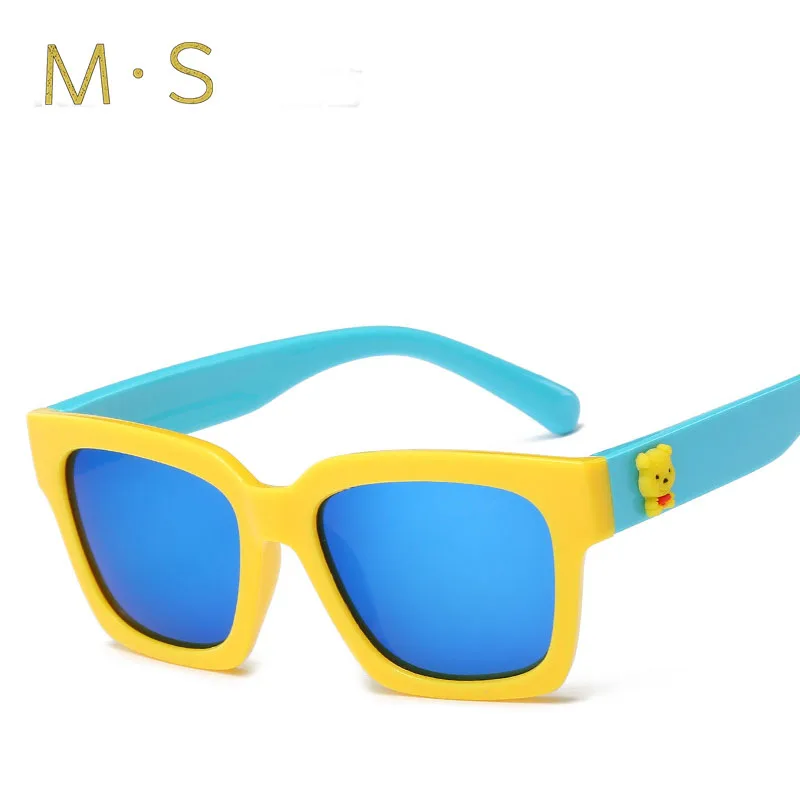 Детские солнцезащитные очки MS 2019 брендовые поляризационные с мультяшным