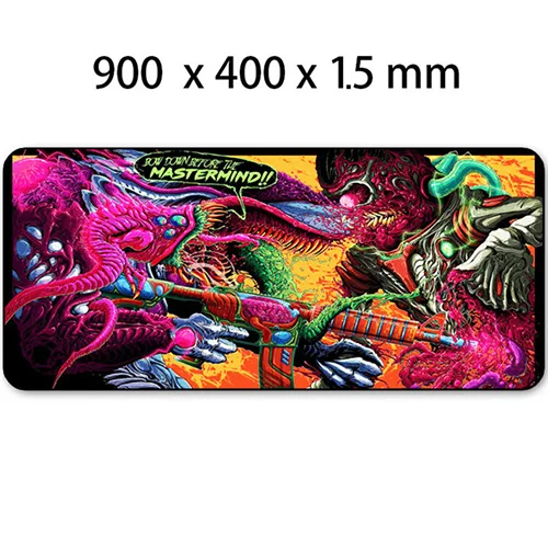 Mat 7 Игровой коврик для мыши XL Большой 900*400 резиновый коврик для мыши с запирающимся краем геймер CS Go Hyper Beast коврик для мыши подставка для запястья компьютера ноутбука - Цвет: Mat 7