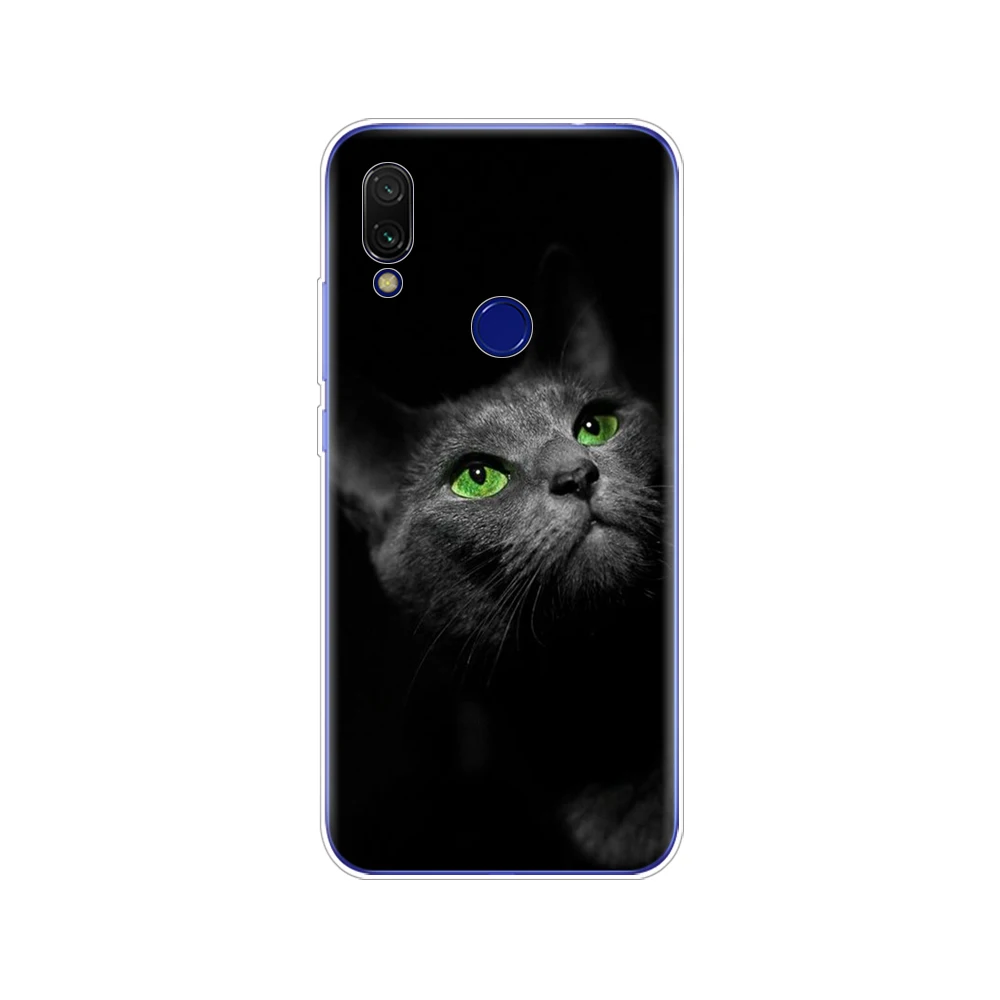 Чехол для Xiaomi Redmi 7, силиконовый мягкий ТПУ с рисунком, чехол для Xiaomi Redmi 7, 6,26 дюймов, snapdragon 632, модель Fundas Coque
