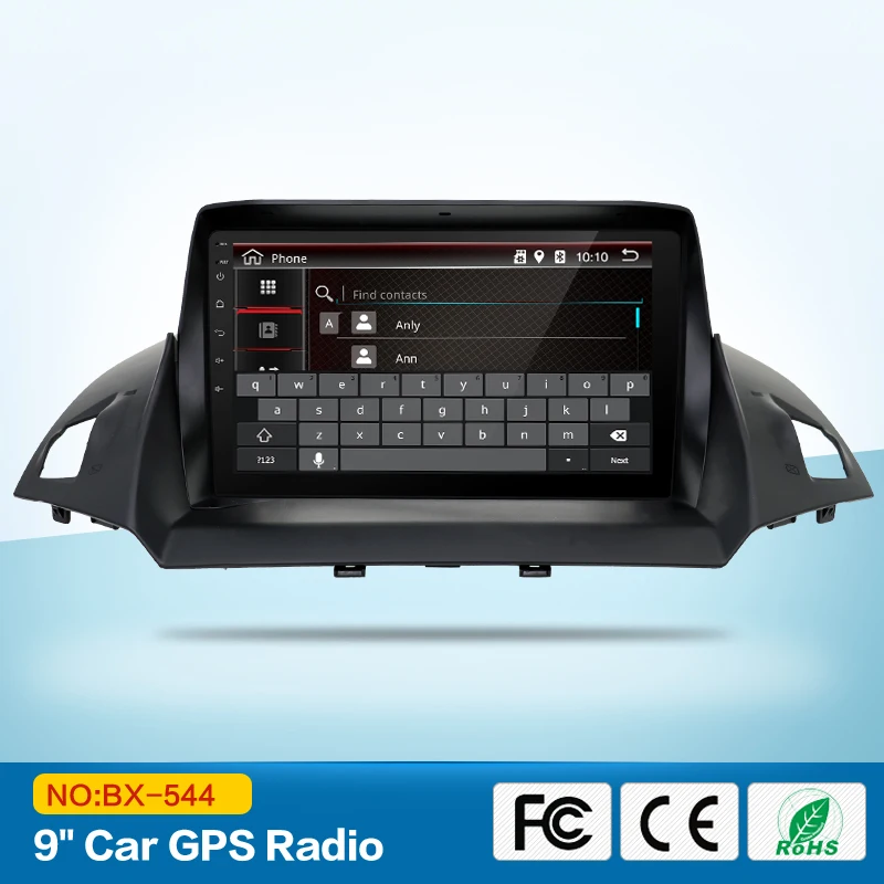 Android 7 1 автомобильный DVD gps для Ford Kuga 2013 + с экраном 1024x600 Bluetooth Радио RDS Wifi 3g Mirro link