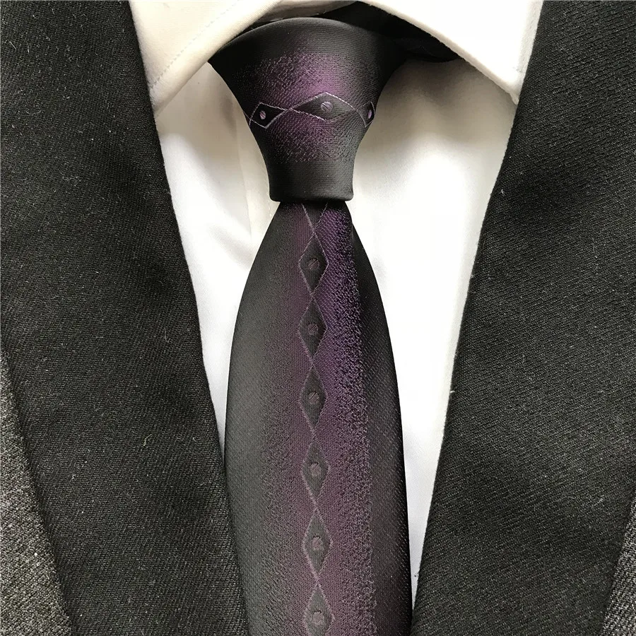 Популярный узкий галстук джентльменов повседневный для вечевечерние и встреч