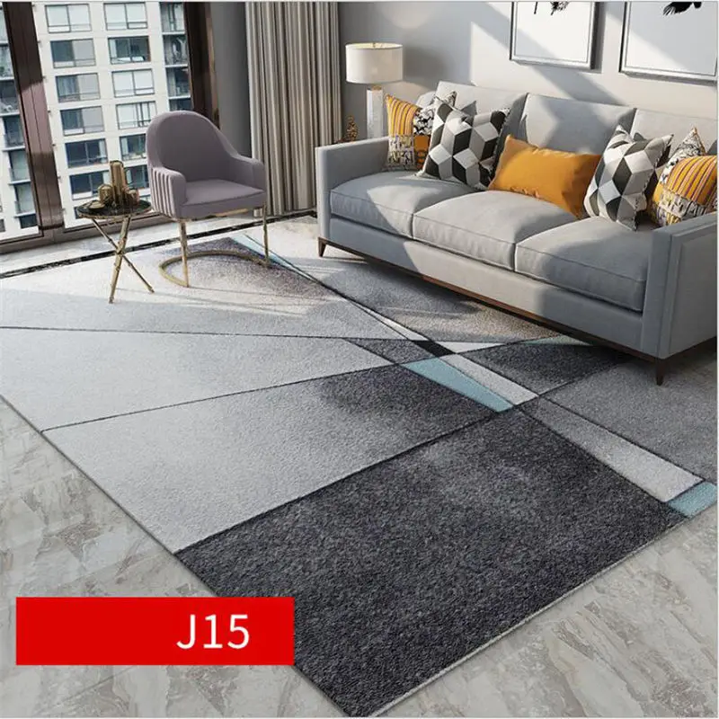 J15 Nordic Стиль ковры для Гостиная номер детские комнаты ковры для чистки ковров, для дома пол дверной коврик нежный толще абстрактный области коврик, мат - Цвет: J15
