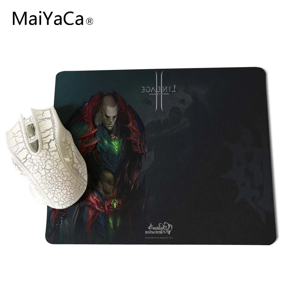 MaiYaCa lineage 2 orcs, люди, темные эльфы и эльфы кремния анти-Противоскользящий мышь коврики компьютер ноутбук Notbook игровой коврик для мыши