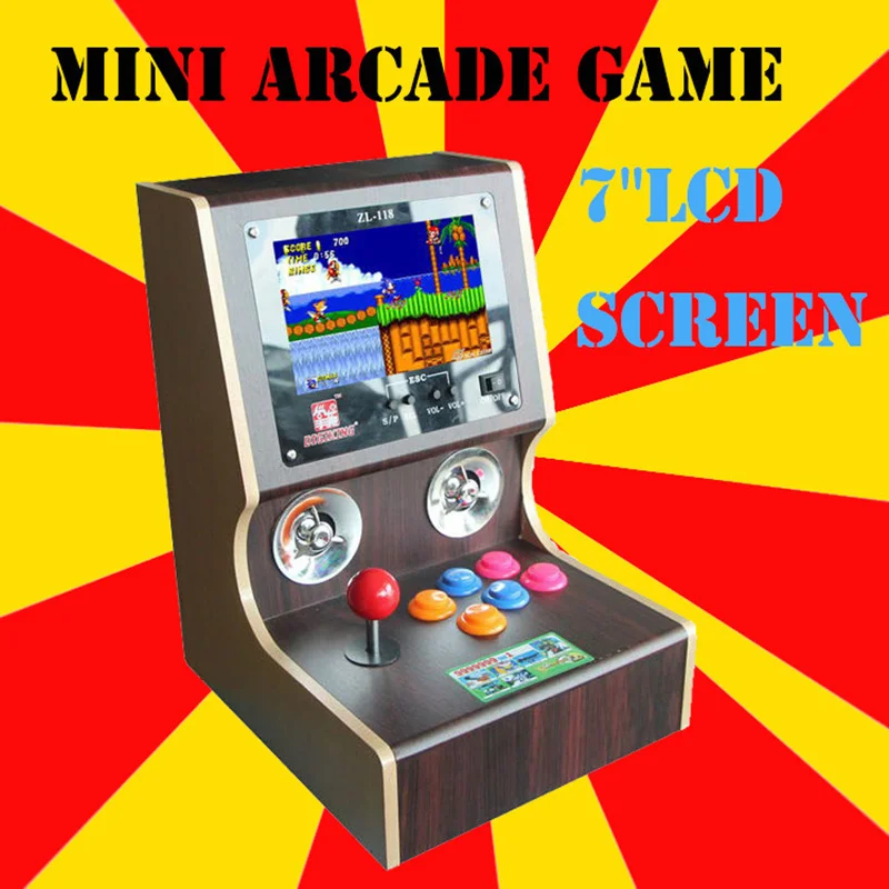 Cdragon 7 дюймов рокер дома аркадная игра машина игровой мини-автомат файтинги |