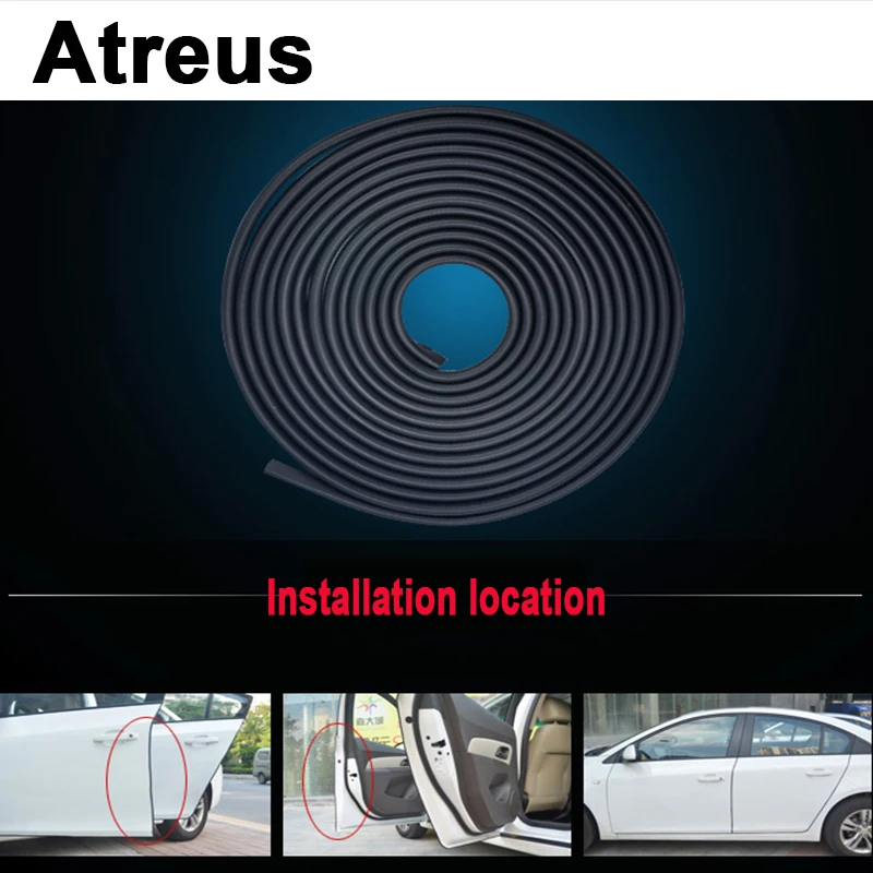 Автомобильный Стайлинг Atreus 5 м полоса для защиты от царапин на краях двери