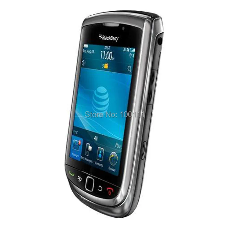 Оригинальный Blackberry 9800 телефон Bluetooth WIFI сенсорный экран + QWERTY клавиатура