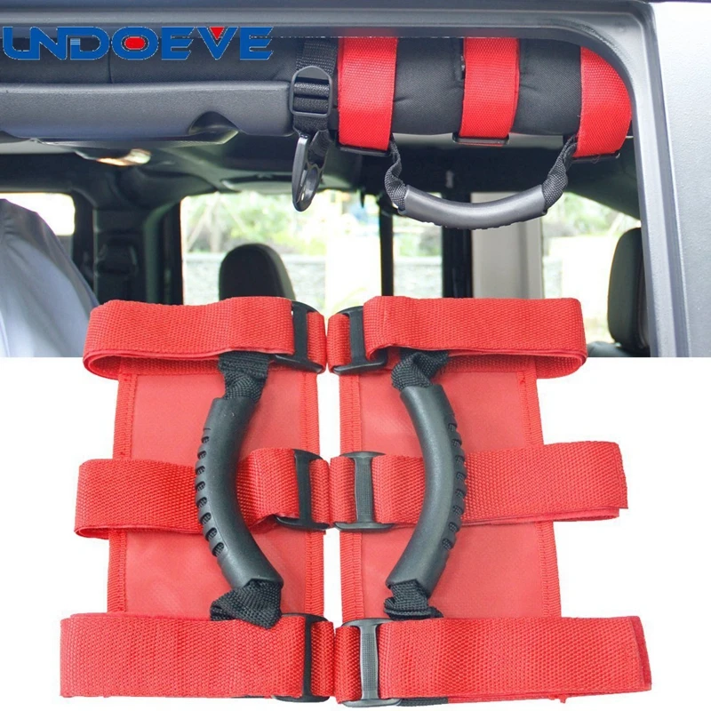 Рулонные ручки Undoeve для Jeep Wrangler CJ YJ TJ JK JKU1955 2016 Unlimited 2 шт.|Аксессуары фар авто| |