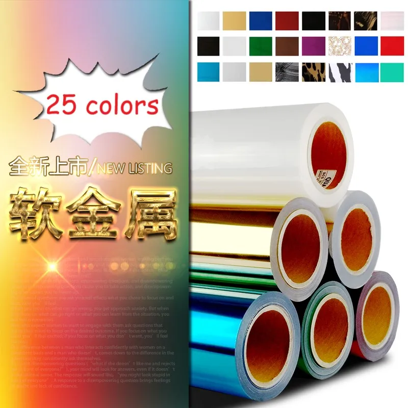 Высокое качество 50 см x 100 теплопроводная поливинилхлоридная плёнка мягкий ПЭТ