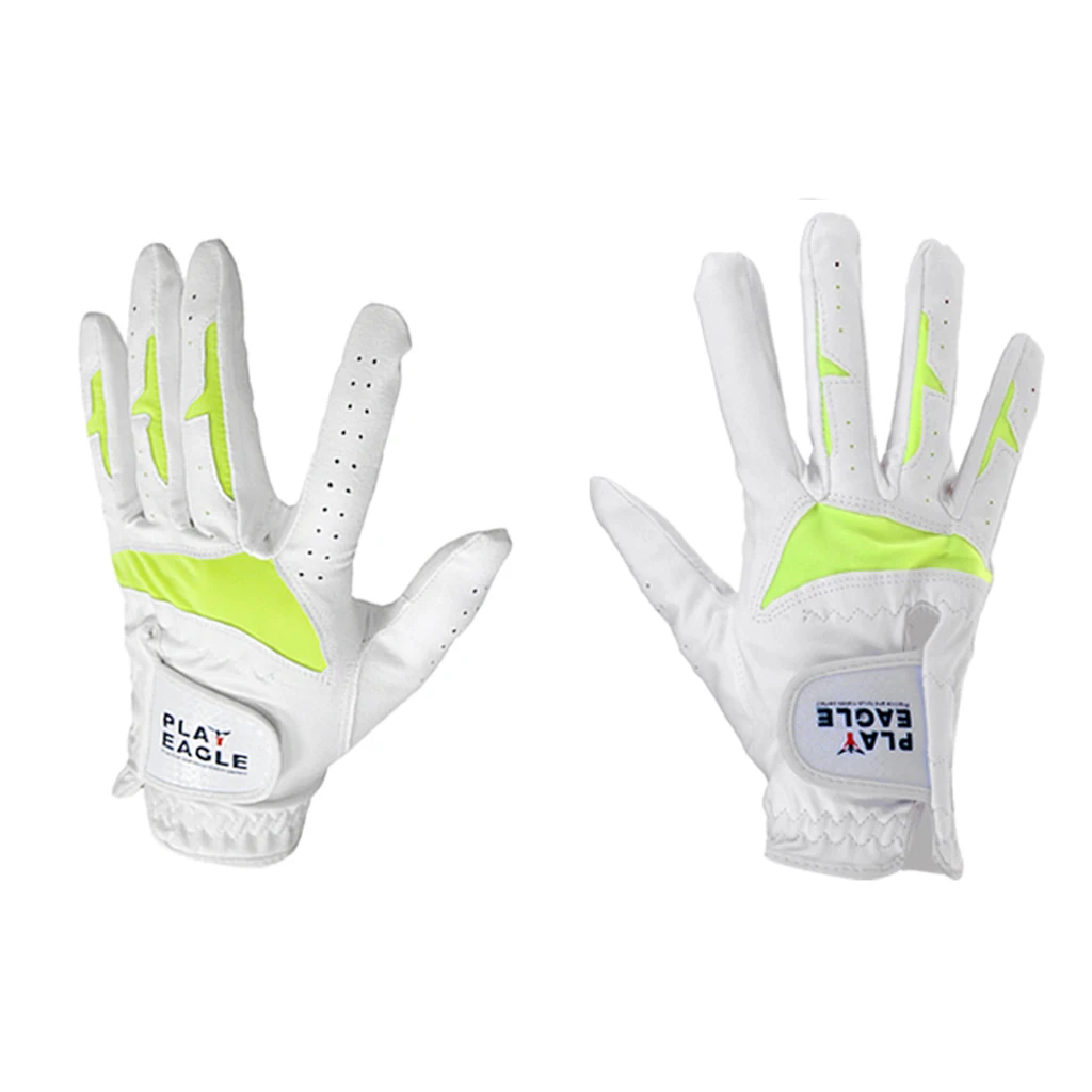 

Golf Sports Women Right / Left Hand Golf Glove Anti-slip Sweat Absorbent Microfiber Cloth Soft Breathable Abrasion Glove