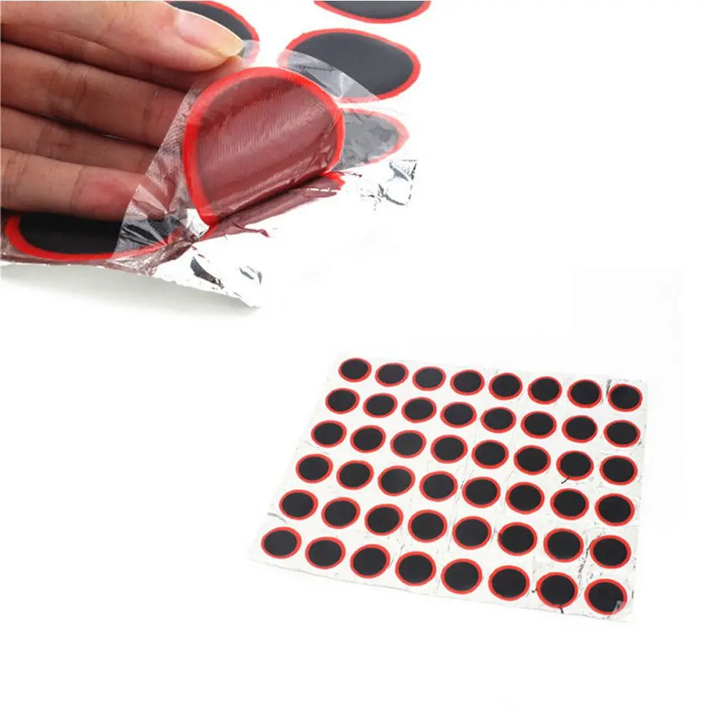 48 шт 25 мм Профессиональная круглая резиновая велосипедная шина патч цикл