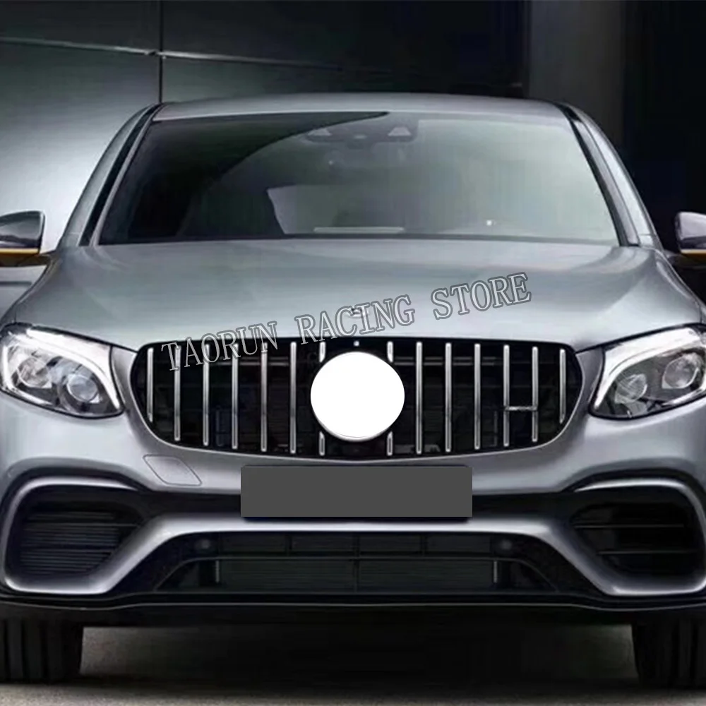 W253 X253 GTR стайлинга ABS передний бампер решетка решетки сетки для Benz W253 X253 GLC200 GLC260 GLC300 GLC43(без Логотип звезда) UP