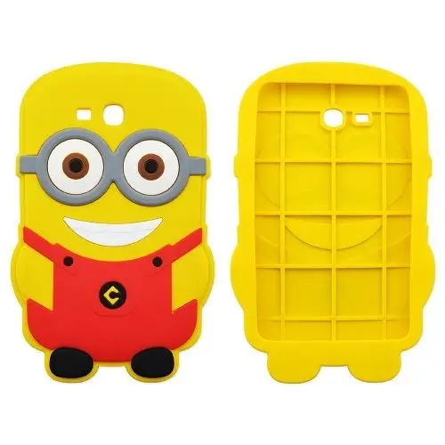 Cartoon Superher Batman and Minions Rubber Silicone Cover Shockproof Case For Samsung Galaxy Tab 4 7&quot SM-T230 T235 table PC |