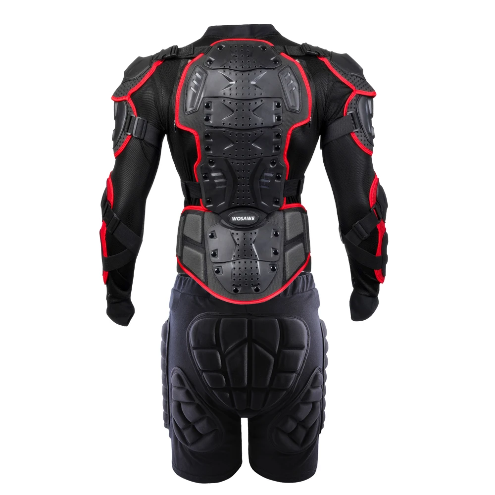 WOSAWE куртка для защиты всего тела мотоциклетная Защитная броня мотокросса гонок