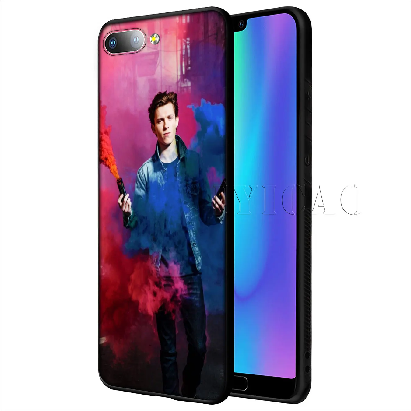 IYICAO Spider Man Marvel tom holland Soft Phone Case for Huawei Y9 Y7 Y6 Prime 2019 Honor 20 8C 8X 8 9 9X 10 Lite 7C 7X 7A Pro |