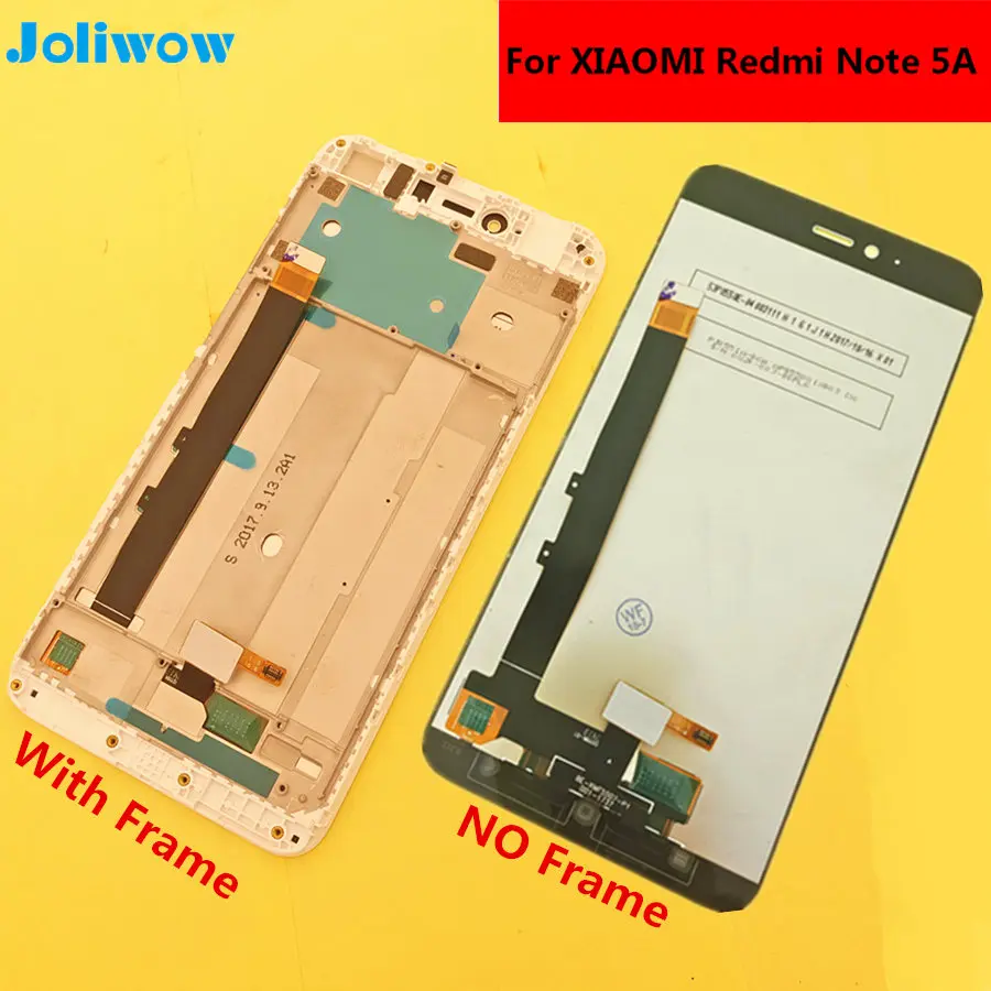 Для Xiaomi Redmi Примечание 5A ЖК Note5A Y1 Lite ЖК-дисплей + сенсорный экран в сборе Сменные