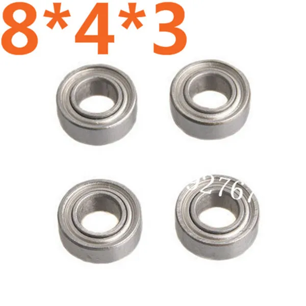 86082 HSP части роликовый подшипник 8*4*3 для 1/16 Himoto RC автомобилей Kidking Kingliness Troian METEOR|hsp