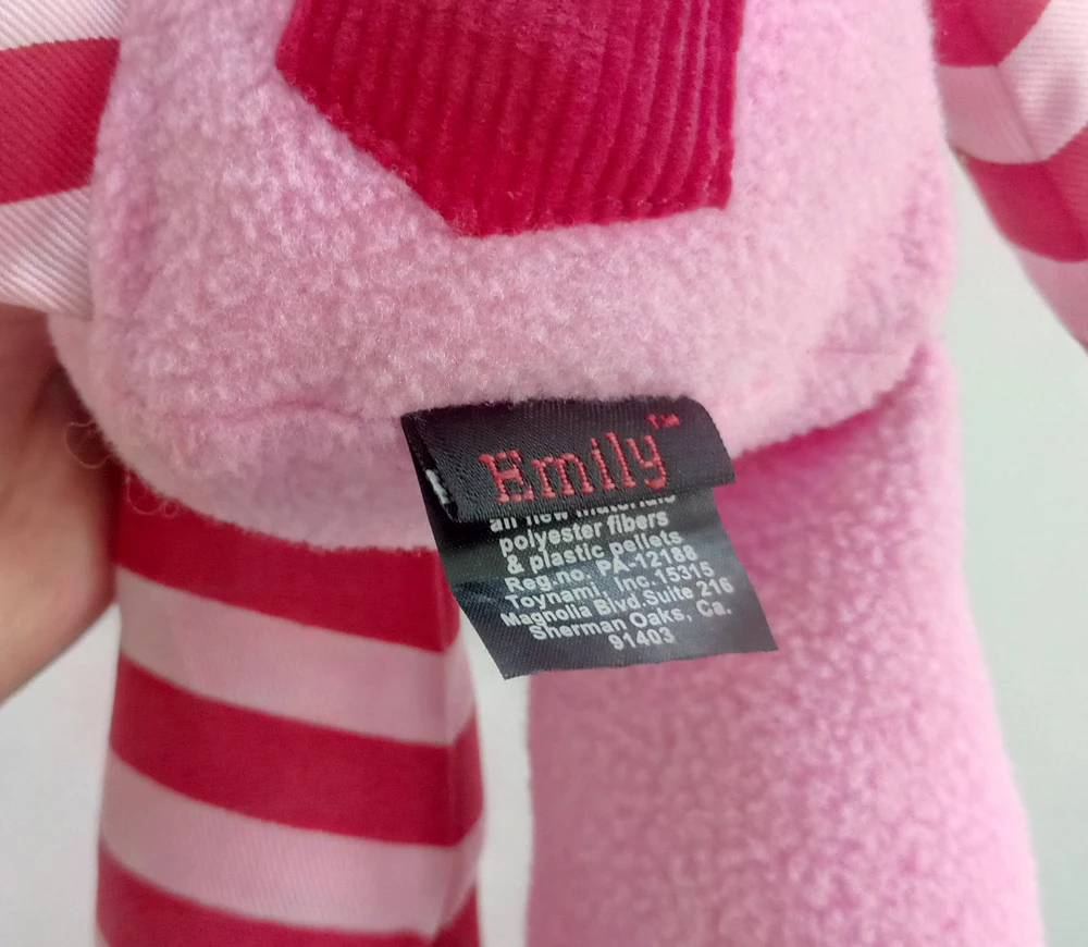 

3 patterns Emily Strange collectable 12inch Stuffed plush toy Rare find new tags