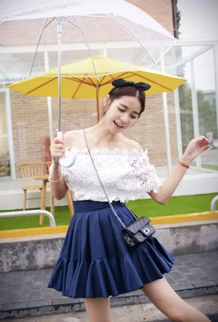 Новинка 2017 летняя модная кружевная блузка с открытыми плечами цветочным