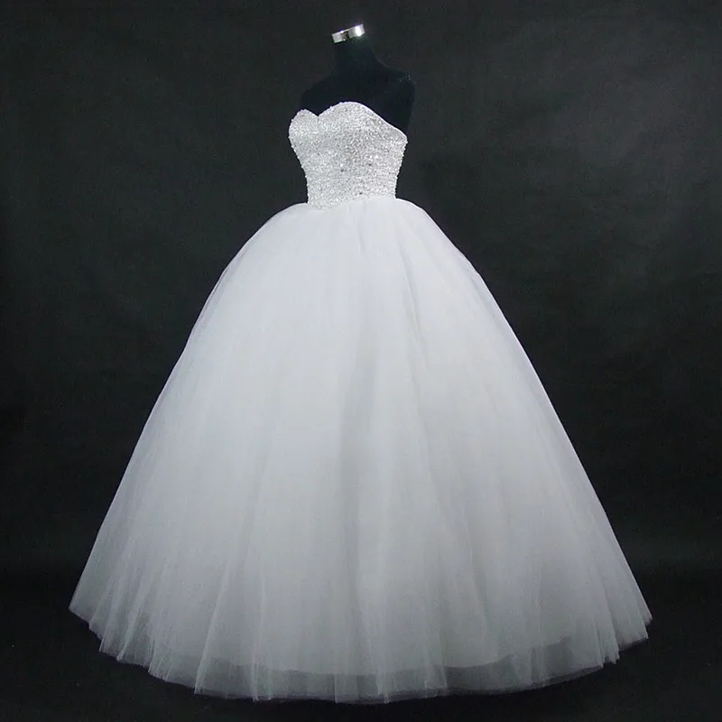 QQ Lover супер сияющее недорогое свадебное платье принцессы Vestido de noiva свадебное платье