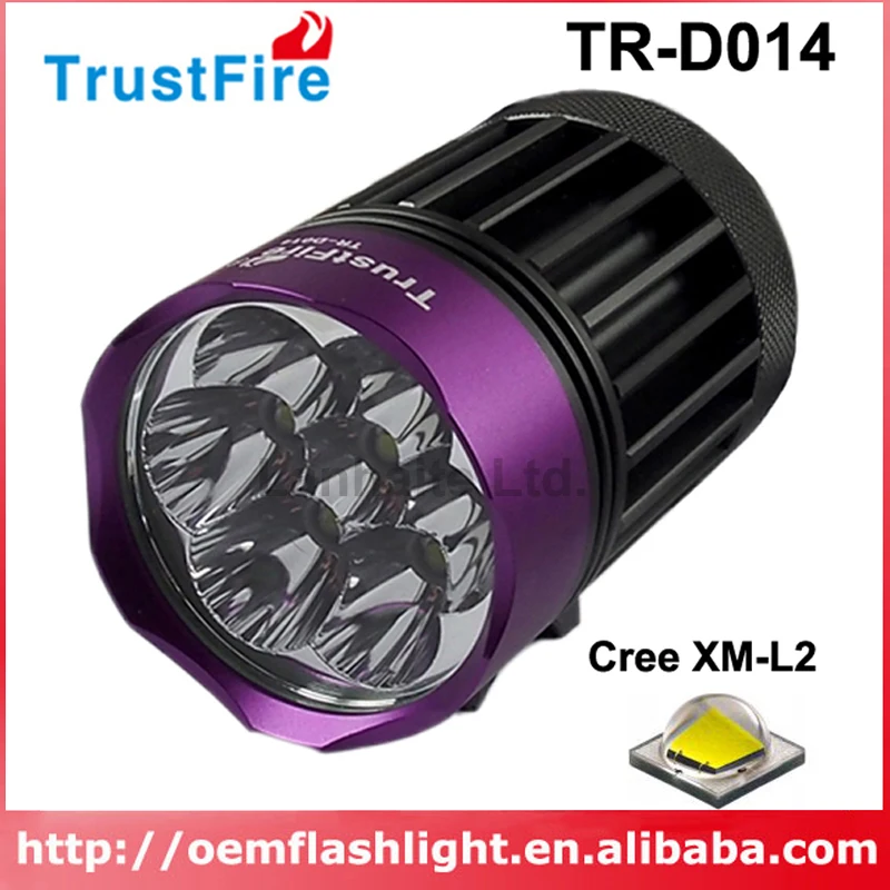 TrustFire светодиодный светильник для велосипеда с аккумулятором 3200 лм 4 режима 7 x Cree 1