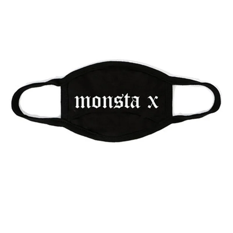 Style 2 Allkpoper KPOP MONSTA X маска для рта Хлопок Зима I.M лицо Муфельная рот-Муфельная антипыль - Цвет: Style 2