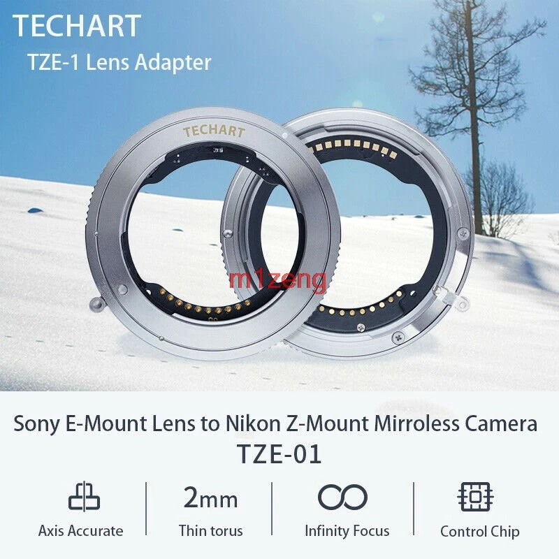 FE-Nik Z переходное кольцо для объектива с автофокусом для sony e mount fe Lens и Tamron Sigma F mount lens для камеры nikon Z Z6 Z7