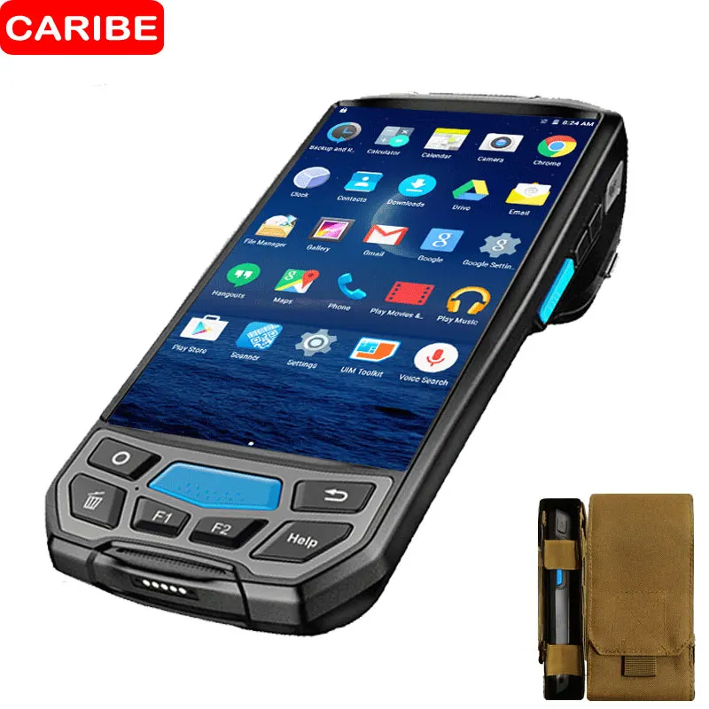 CARIBE Industry PDA 1D 2D Barcode Scanner Handheld Terminal 125K NFC UHF RFID Reader | Компьютеры и офис