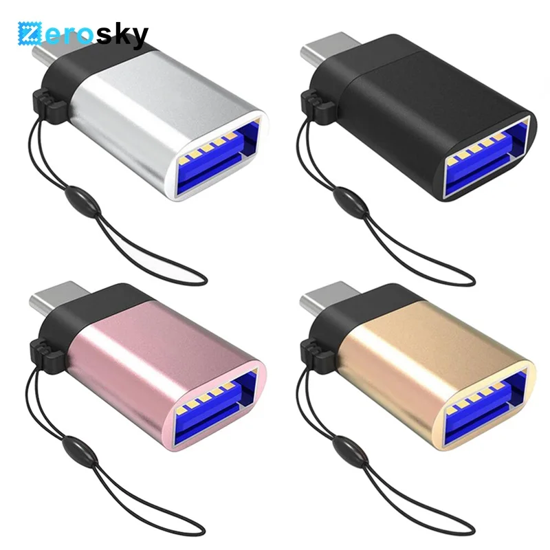 Адаптер OTG Type-c USB C Micro Type USB-C 3 0 конвертер данных для зарядки Samsung Galaxy S8 S9 Note 8 |