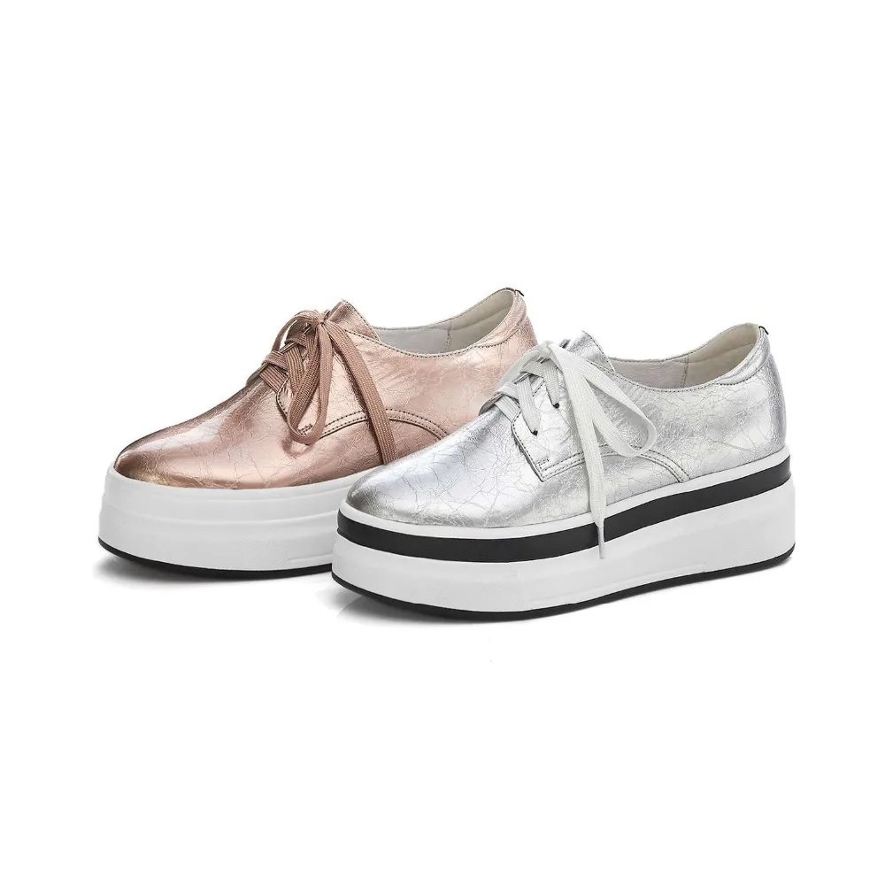 

Vichelo Hot natural leather lace up sneakers solid high quality original design high bottom comfortable vulcanized shoes L6f7