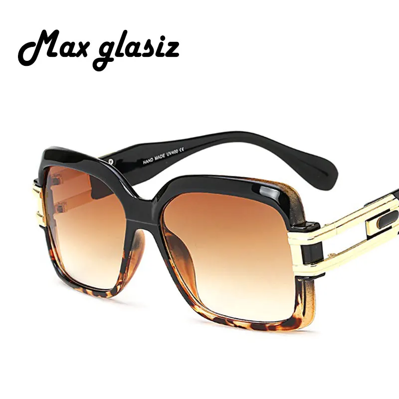 Women Unique Square Sunglasses Oversize Vintage Frames Shades Men Fashion High Quality Gradient Lens Eyeglasse Female UV400 | Аксессуары