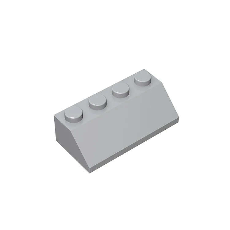 BuildMOC совместим с lego 3037 2x445° для строительных блоков запчасти DIY Развивающие
