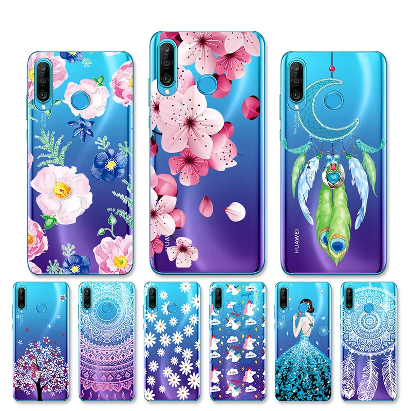 Прозрачный чехол для huawei P30 Lite, чехол для huawei P30 Pro P10 P20 mate 10 20 30 Lite Pro P Smart Z Y7 Y9 чехол