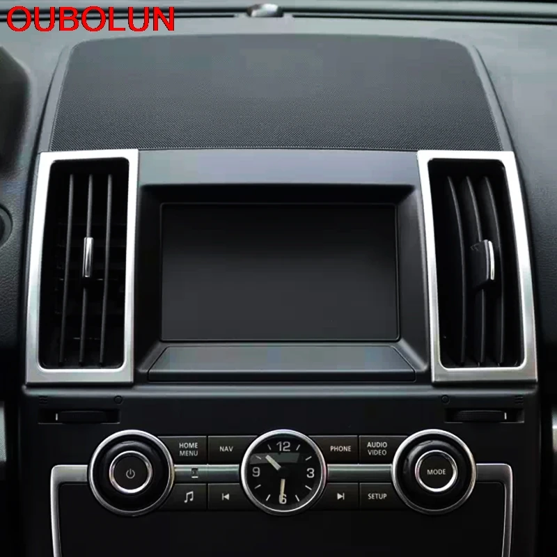 OUBOLUN 6 шт. для Land Rover Freelander 2 LR2 2012 2015 спортивный хромированный внутренний