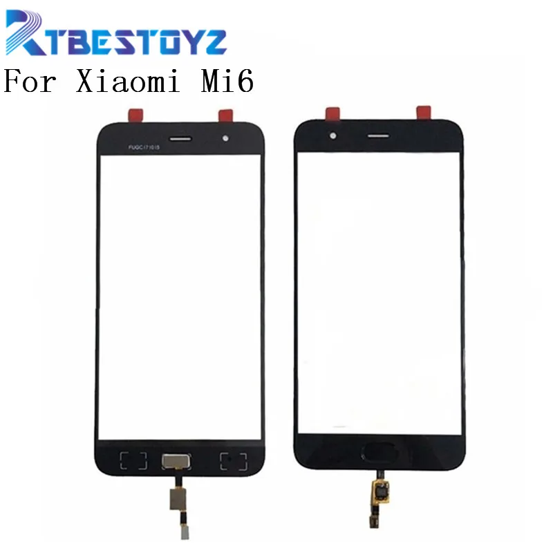 

5.15'' Replacement Parts For Xiaomi Mi6 Mi 6 Touch Screen Digitizer Sensor Outer Glass Lens Panel