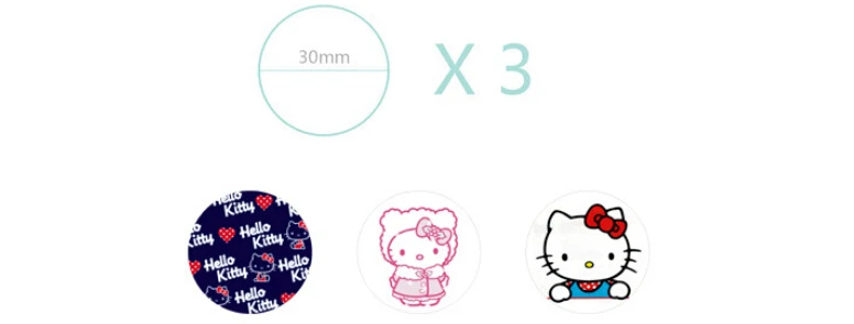 Милый кавайный котик hello kitty Набор наклеек 38 дизайн этикетки для печати