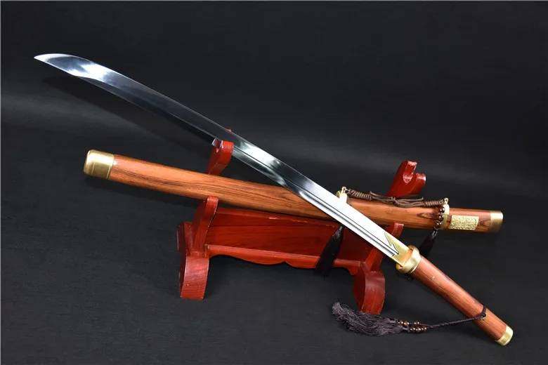 Высшее качество KungFu меч дао острый 1095 лезвие из высокоуглеродистой стали