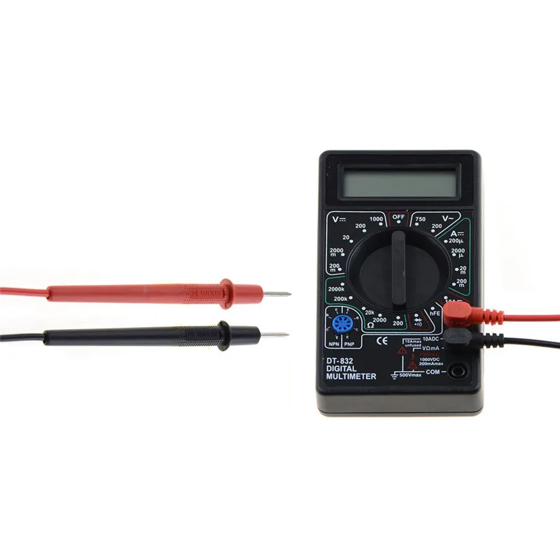 New Digital LCD Voltmeter Ammeter Ohm Tester Multimeter Buzzer AC DC Ohmmeter Volt Meter P0.11 | Инструменты
